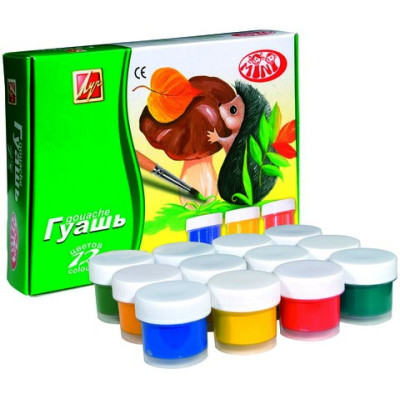 Гуаш "ZOO Міні" 12/15 (19С 1252-08)