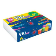 Гуаш флуорисцентна "FLUART" 6кольор.(10мл)