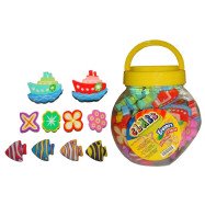 Ластик CLASS "Mix toys", в пластик. банке, 4978