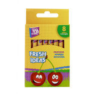 Крейда воскова "Fresh Ideas", 8 кольорів