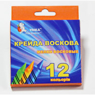 н-р мелков, 12цв., воск., МЛ81, УМКА