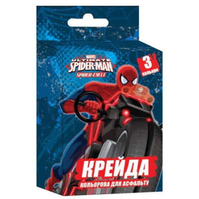 Крейда кольорова 3 шт., для асфальту (х)