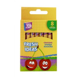 Мел восковой  "Fresh Ideas", 8 цв.