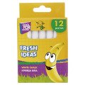 Мел белый  12шт. Fresh Ideas