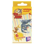 Крейда воскова "Tom and Jerry", 6 кольорів
