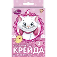 Крейда кольорова 3 шт., для асфальту (д)