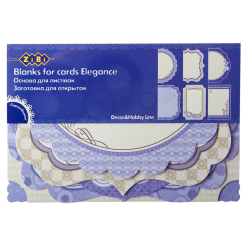 Основа для открыток "Elegance" 10.2*15.3см ZB18208-AF