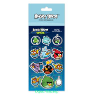 Наліпки полімерні пласкі "Angry Birds", 10*18см
