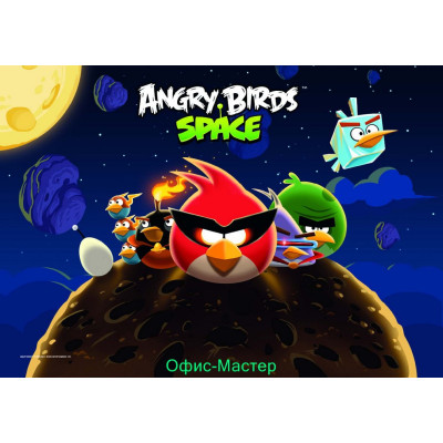 Килимок для дитячої творчості "Angry Birds"