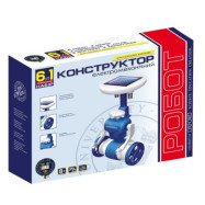 Конструктор на сонячних батареях 6в1 "Робот"