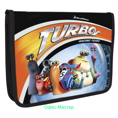 Папка-пенал пластикова на блискавці В5 "Turbo"
