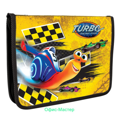 Папка-пенал пластикова на блискавці В5 "Turbo"