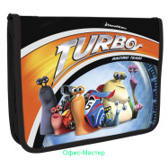 Папка-пенал пластикова на блискавці В5 "Turbo"