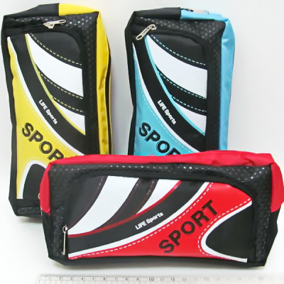 P1323 Пенал "Life Sports" 21*9*5см, mix