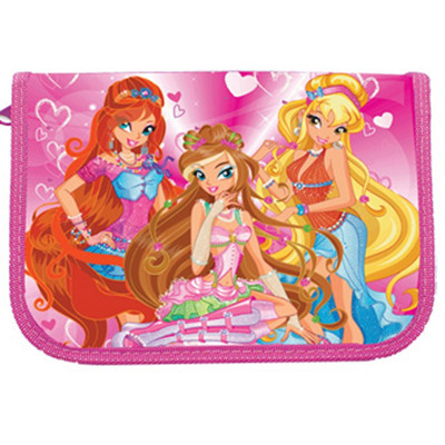 пенал 1-яр.,пустой с 1 отв.,"Fairy Club 3", 210/230D Nylon,94015, CLASS