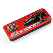 Пенал пластиковий, 2 відділення, "Black Car", 8010