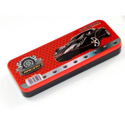 Пенал пластиковий, 2 відділення, "Black Car", 8010