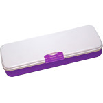 Пенал пластиковий із застібкою "Lilac", 8012, CF85580