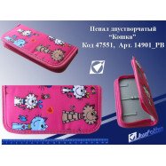 PB-14901  Пенал ткан одне відд. "Кішки"