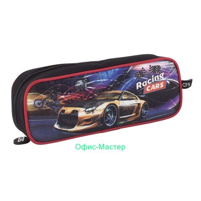 Пенал м'який "Racing Cars", прямокутний