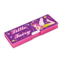 Пенал пластиковий на магніті, 2 відділення, "Little Fairy"