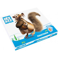 Пластилін "Ice Age", 8 кольорів, 240 г, картон