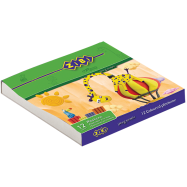 Пластилин ZiBi 12 цв.240грм.,стек