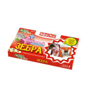 Пласти-Глін "Зебра" (асорті, 200 г)
