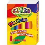 Пластилін 8кол.,160гр., 7622, CLASS