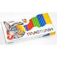 Пластилін  "Кроха" із воском 7 кольорів