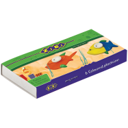 Пластилин ZiBi  6 цв, 120гр, стек
