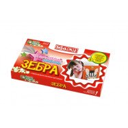 Пласти-Глін "Зебра" (асорті, 200 г)