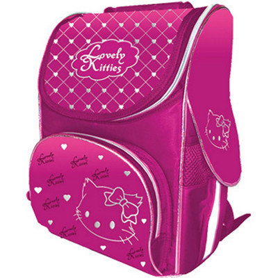 ранец "Lovely Kitty",2 отд.,34*25*13см,Microfibre,борд.,9406, CLASS