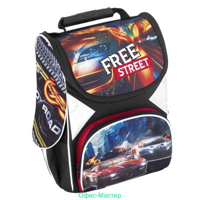 Ранець шкільний каркасний 13,4", "Free Street" 701