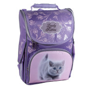 ранец "Lovely Kitty",2 отд.,34*25*13см,420D PL,фіол.,9500, CLASS