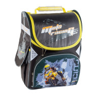 ранец "Moto Racing",2 отд.,34*25*13см,300D PL,черн.,9511, CLASS
