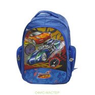 ранец-рюкзак "Speed Boy", 2 отд., 39*29*15cm ,JQ PL ,син.,9347, CLASS