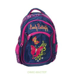 ранец-рюкзак "Lovely Butterfly", 2 отд.,39*27*15cm , син., JC PL ,9223, CLASS