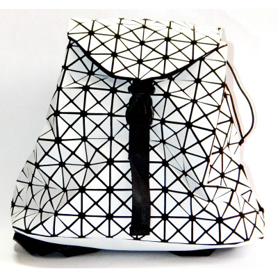 6224-12 Рюкзак молодежный "Stylish", белый, 32x34x12см