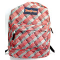 IMG-1770 Рюкзак с карманом "Checkered" 42х30х13см