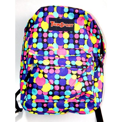 IMG-1767 Рюкзак з карманом "Кружочки" 42х30х13см