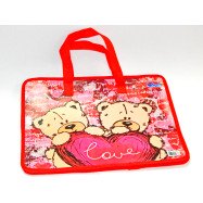 S1712 Сумка с ручками "Love", 26х32 см