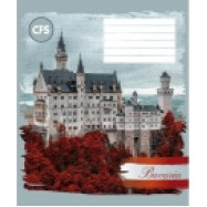 24кл/Зошит загальний "Travel", 24 аркушів у клітинку