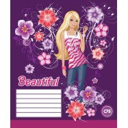 Тетрадь 18 лин. "Beautiful"