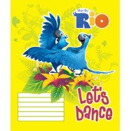 12кл/Зошит шкільний "Rio", 12 аркушів у клітинку