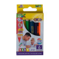 Карандаши цветные ZiBi 6цв. mini JUMBO