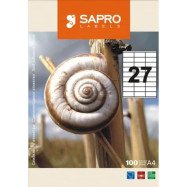 Бумага самокл. S2028  Sapro 70*31,6мм (27) 100 л.