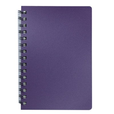 Книжка записн. на пруж. "STATUS" А4, 80л.,кл, пластик.обл., чароит