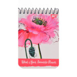 Тетрадь А7/80 од.спираль "FAVORITE FLOWER" YES