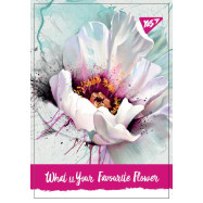 Тетрадь А7/80 од.спираль "FAVORITE FLOWER" YES